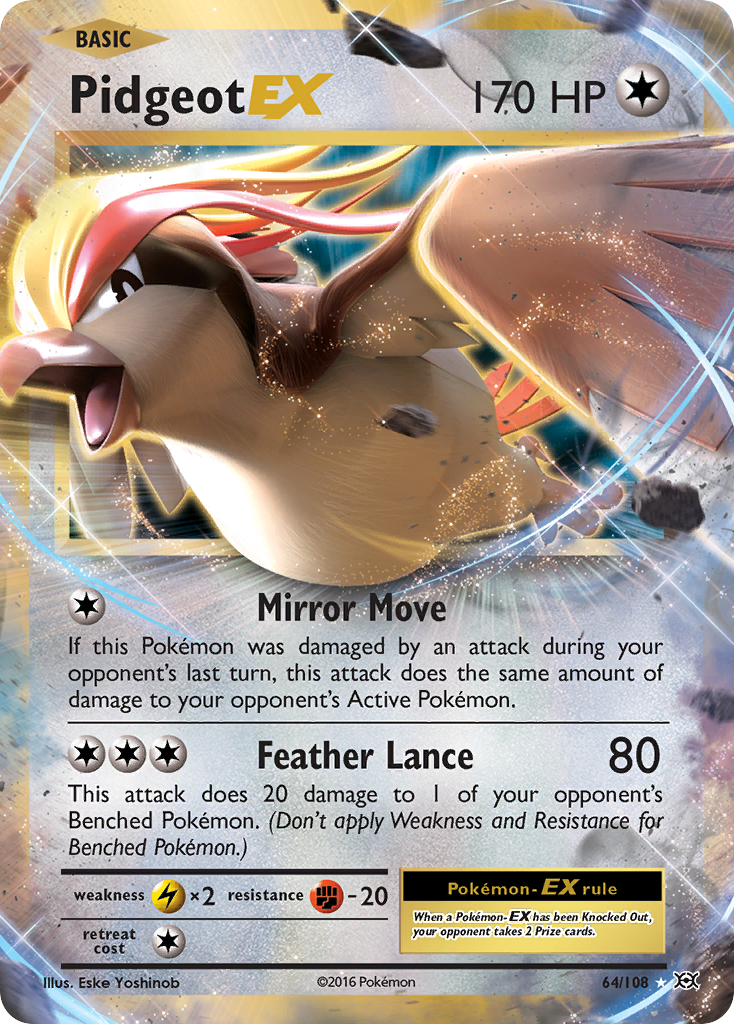 Pidgeot-EX [XY12 - 64]