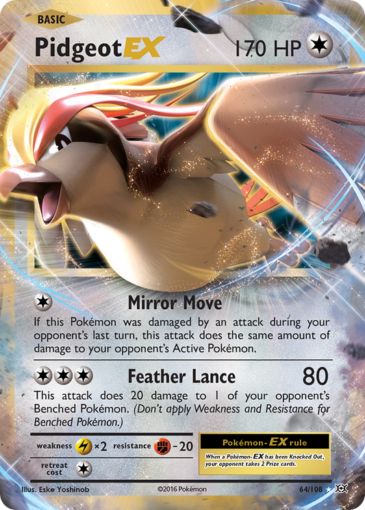 Pidgeot-EX [XY12 - 64]