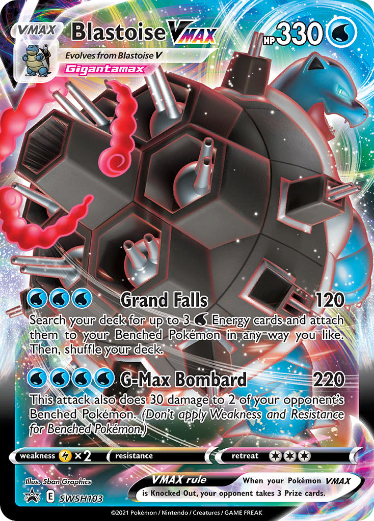 Blastoise VMAX [SWSHP - swsh103]