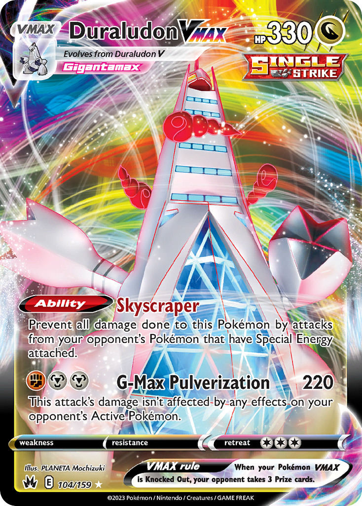 Duraludon VMAX [SWSH12PT5 - 104]