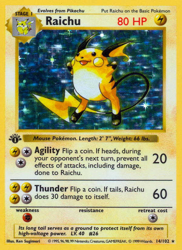Raichu [BASE1^UNL - 14]