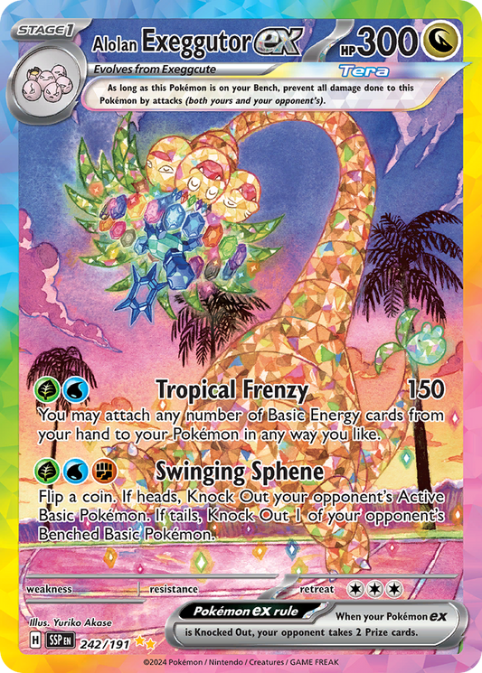 Alolan Exeggutor ex [SV8 - 242]