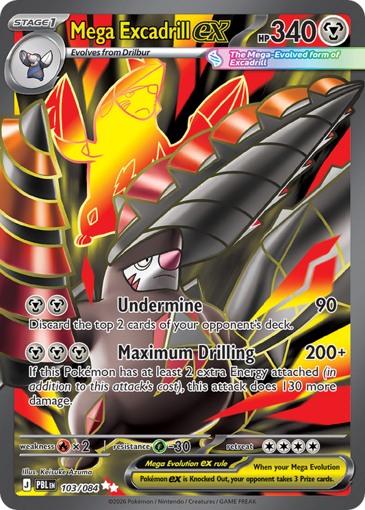 Mega Excadrill ex [ME5 - 103]