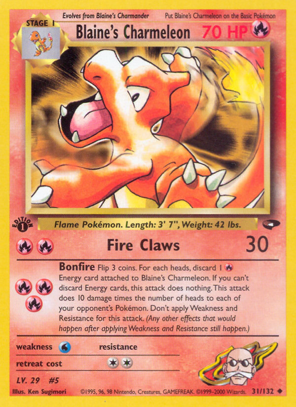 Blaine's Charmeleon [GYM2^UNL - 31]