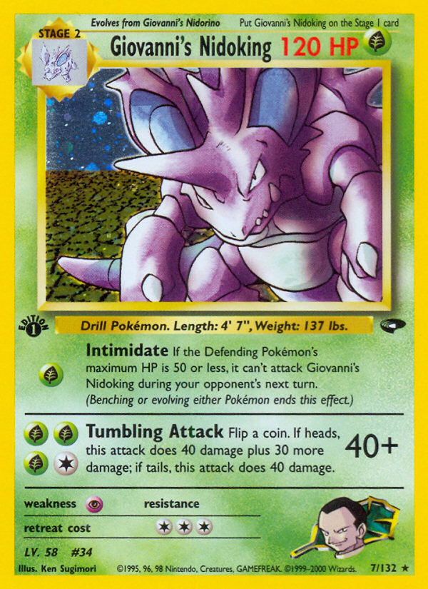 Giovanni's Nidoking [GYM2^UNL - 7]