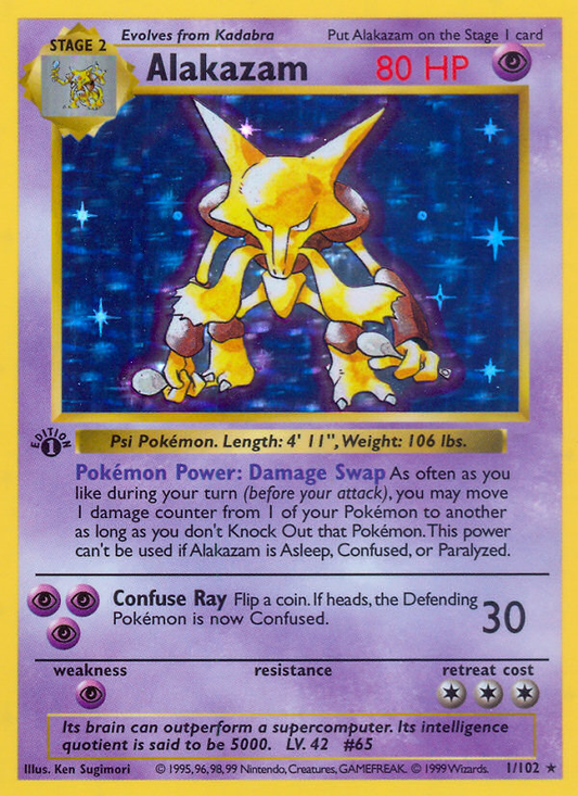 Alakazam [BASE1^UNL - 1]