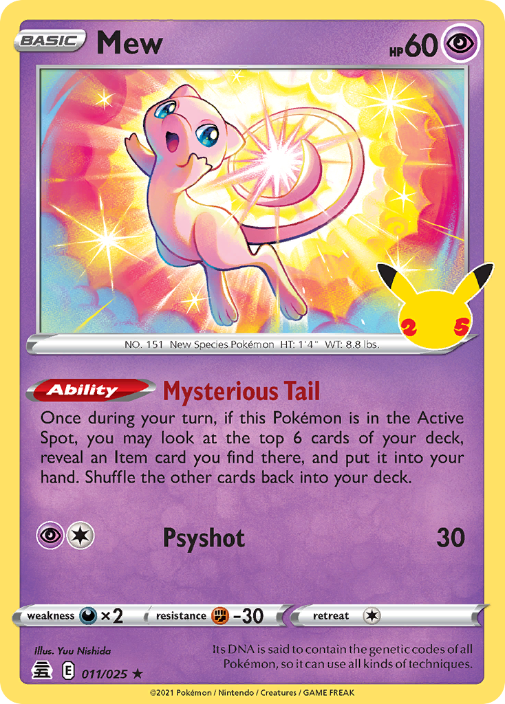 Mew [CEL25 - 11]