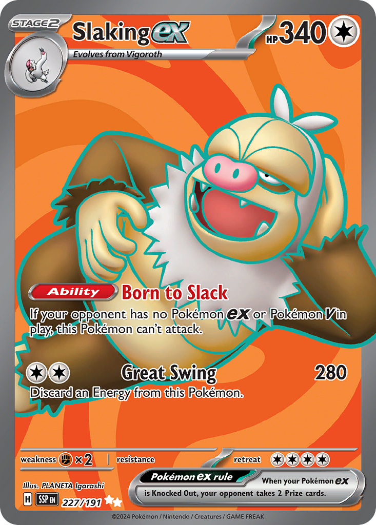 Slaking ex [SV8 - 227]
