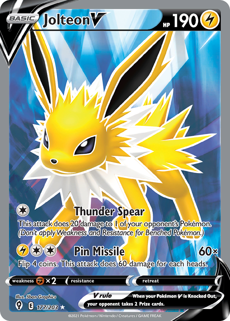Jolteon V [SWSH7 - 177]