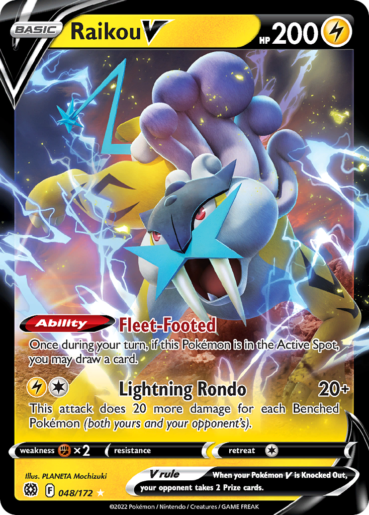 Raikou V [SWSH9 - 48]