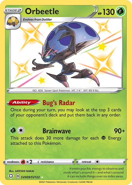 Orbeetle [SWSH45SV - sv009]