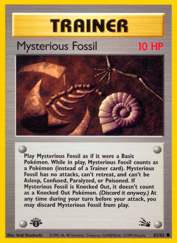 Mysterious Fossil [BASE3 - 62]