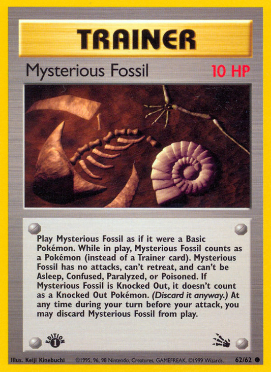 Mysterious Fossil [BASE3 - 62]