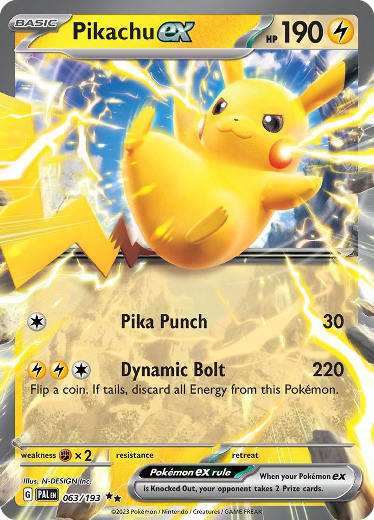 Pikachu ex [SV2 - 63]