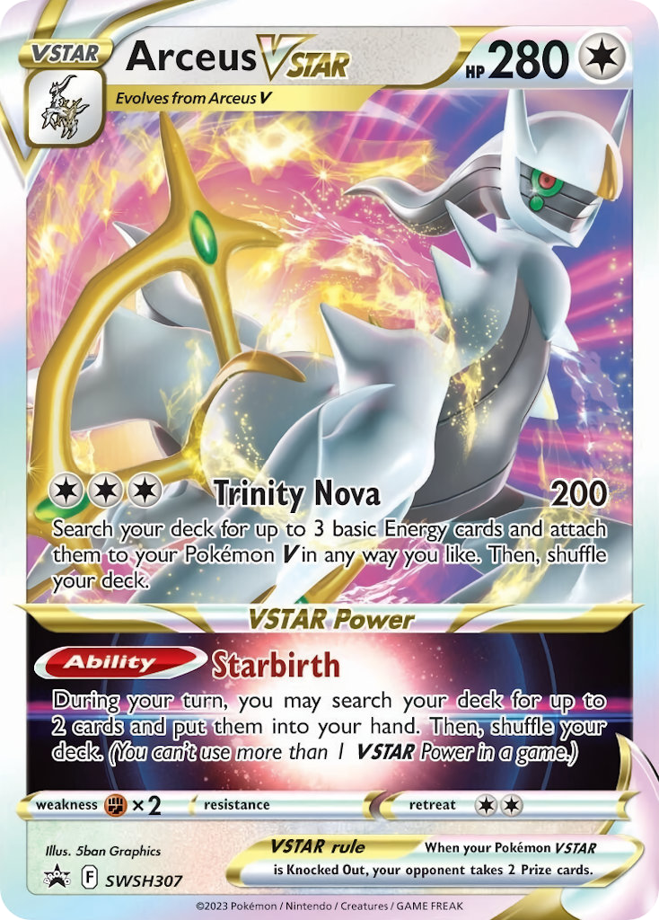 Arceus VSTAR [SWSHP - swsh307]
