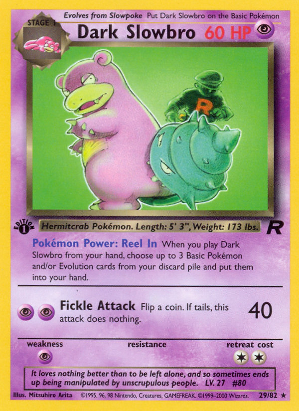 Dark Slowbro [BASE5^UNL - 29]