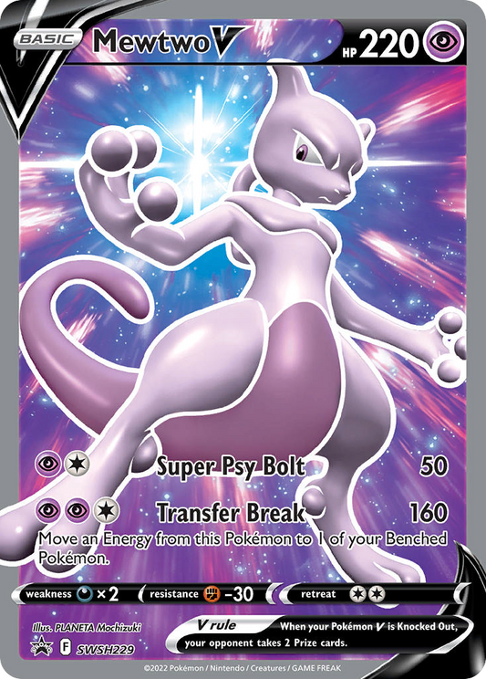 Mewtwo V [SWSHP - swsh229]