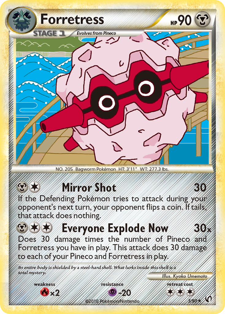 Forretress [HGSS3 - 3]