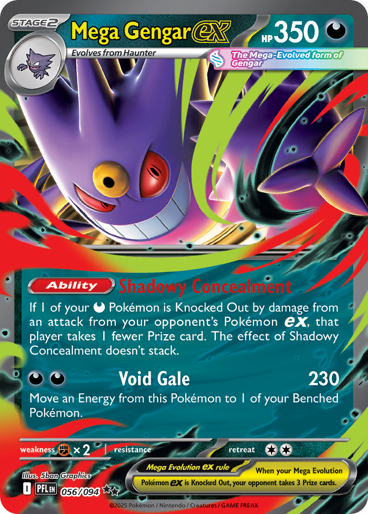Mega Gengar ex [ME2 - 56]