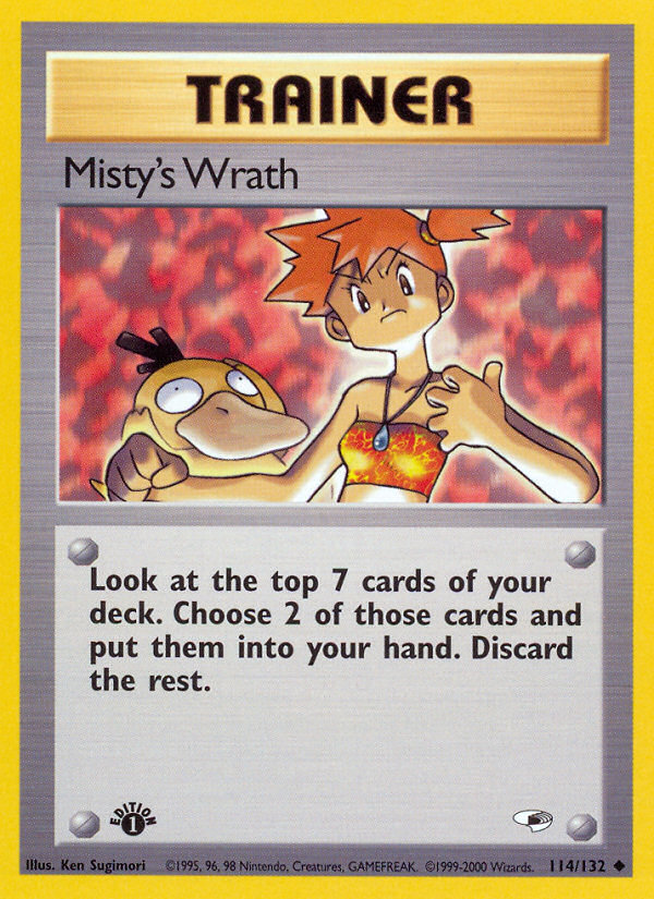 Misty's Wrath [GYM1^UNL - 114]