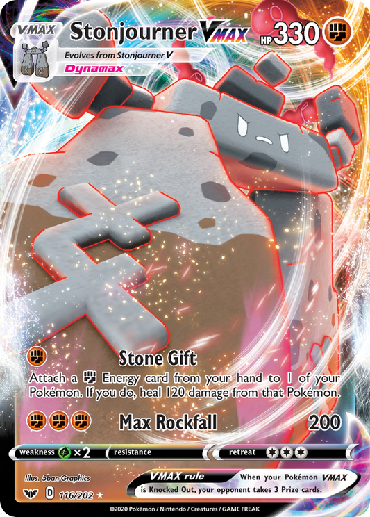 Stonjourner VMAX [SWSH1 - 116]