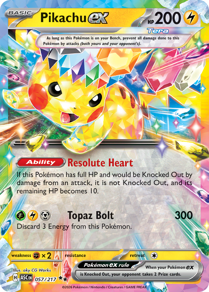 Pikachu ex [ME2PT5 - 57]