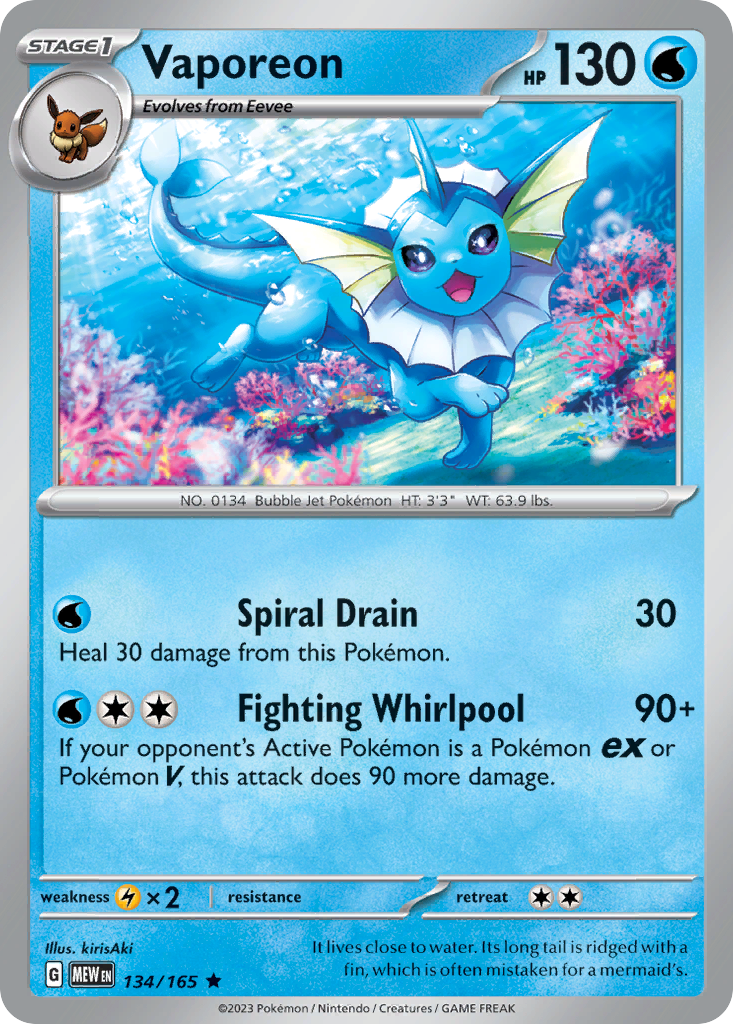 Vaporeon [SV3PT5 - 134]