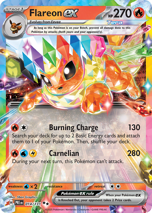 Flareon ex [SV8PT5 - 14]