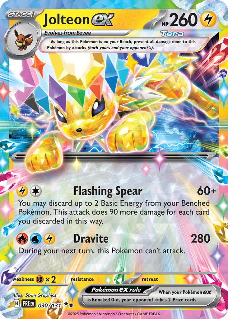 Jolteon ex [SV8PT5 - 30]