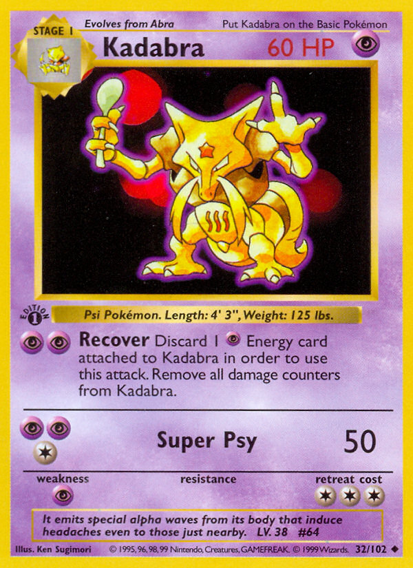 Kadabra [BASE1^UNL - 32]
