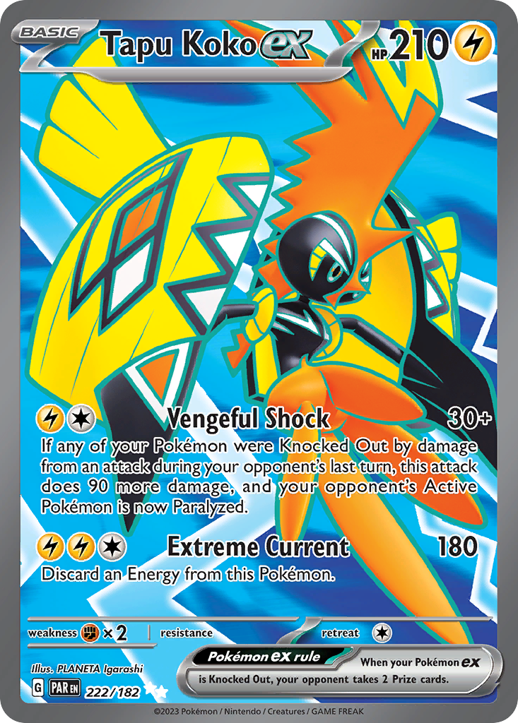 Tapu Koko ex [SV4 - 222]