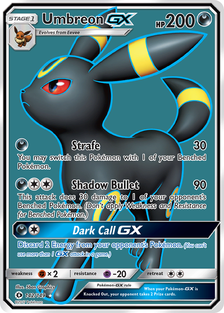 Umbreon-GX [SM1 - 142]