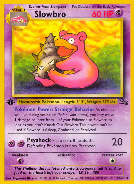 Slowbro [BASE3^UNL - 43]