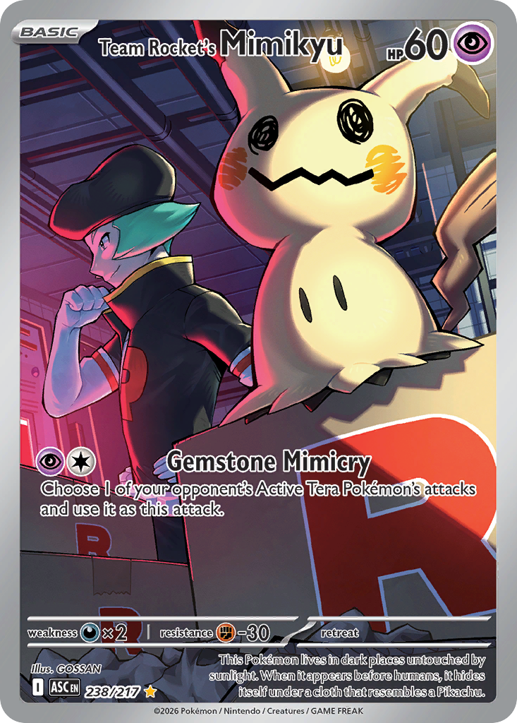 Team Rocket's Mimikyu [ME2PT5 - 238]