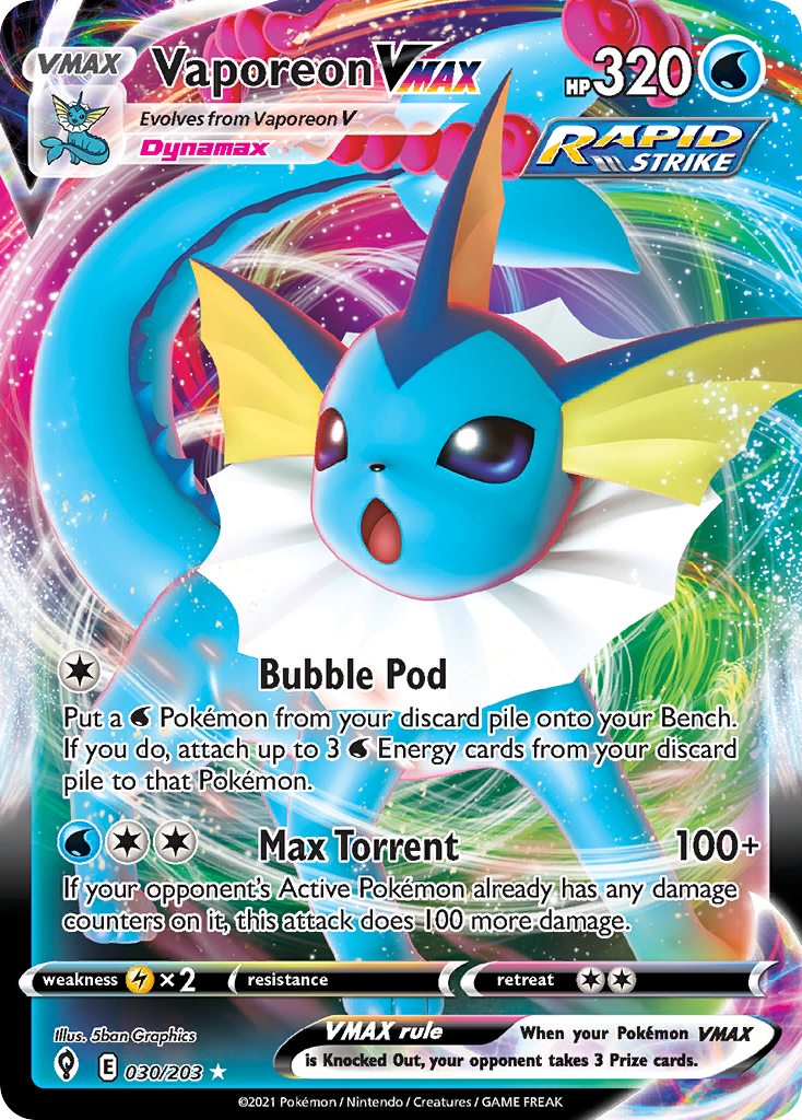 Vaporeon VMAX [SWSH7 - 30]