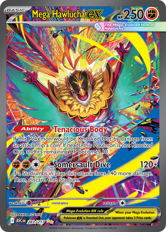 Mega Hawlucha ex [ME2PT5 - 283]