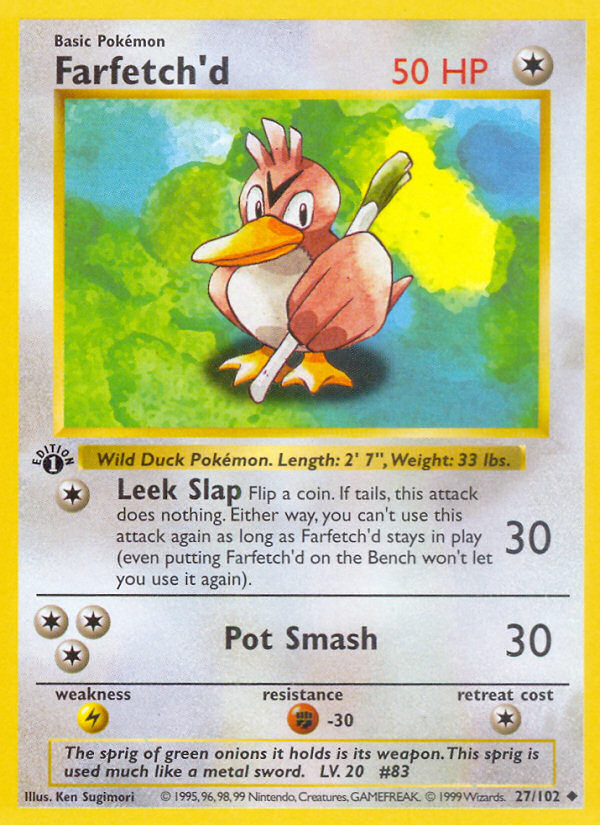 Farfetch'd [BASE1^UNL - 27]