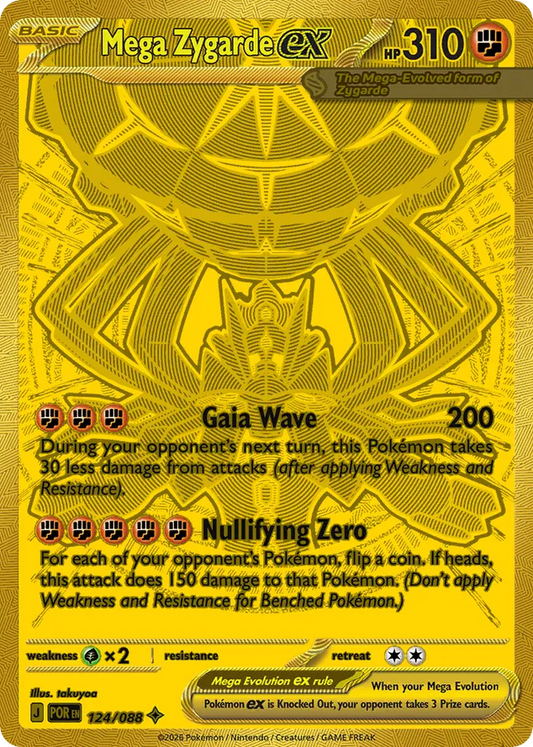 Mega Zygarde ex [ME3 - 124]