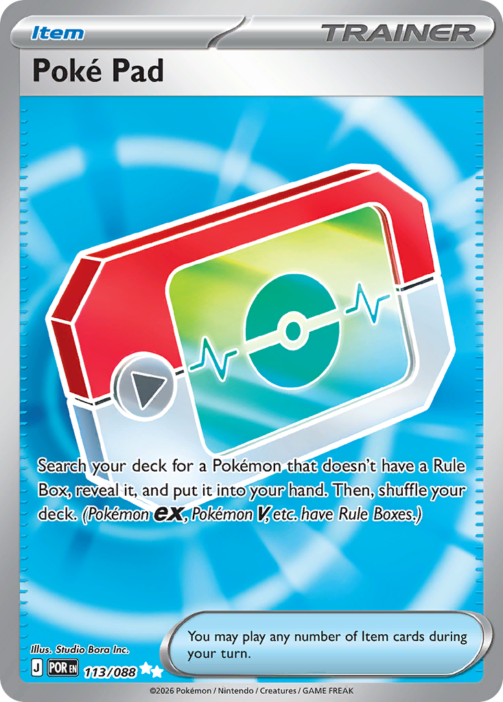 Poké Pad [ME3 - 113]