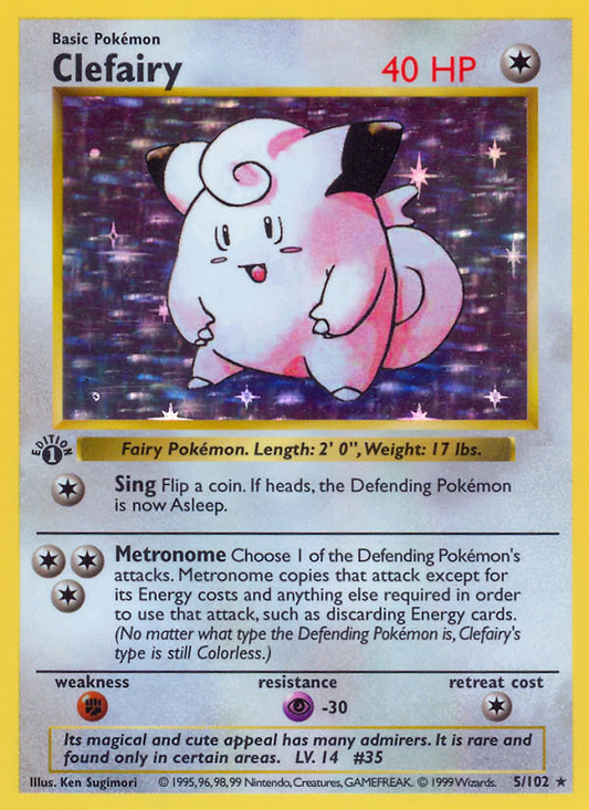 Clefairy [BASE1^UNL - 5]