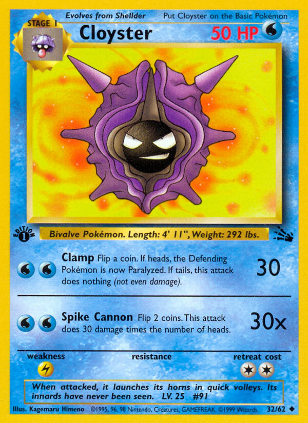 Cloyster [BASE3^UNL - 32]