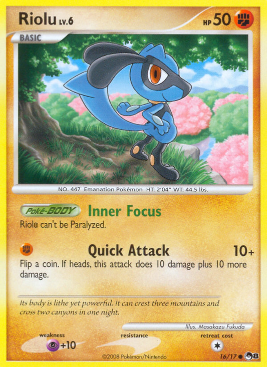 Riolu [POP8 - 16]