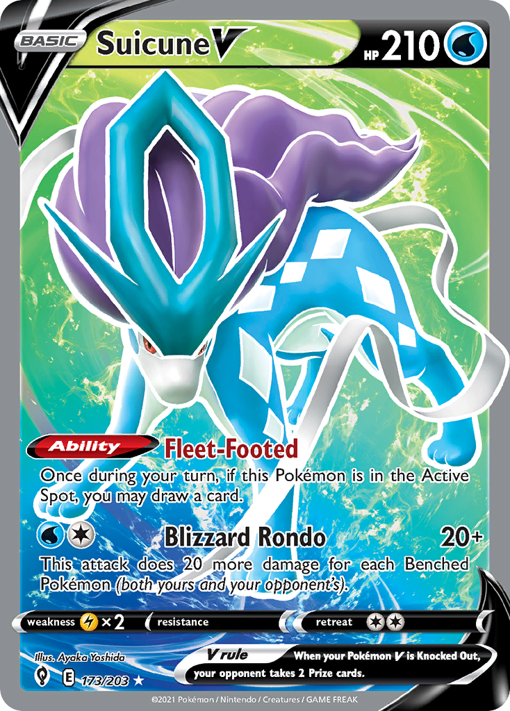 Suicune V [SWSH7 - 173]