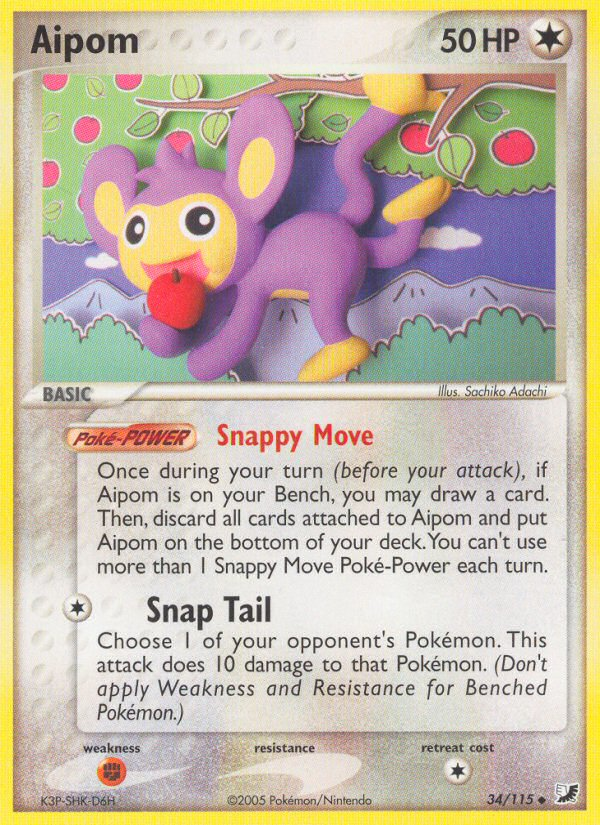 Aipom [EX10 - 34]