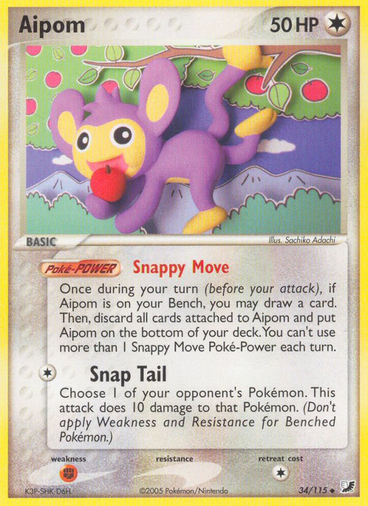 Aipom [EX10 - 34]
