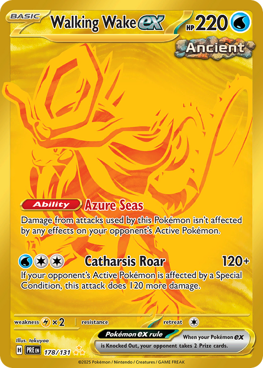 Walking Wake ex [SV8PT5 - 178]