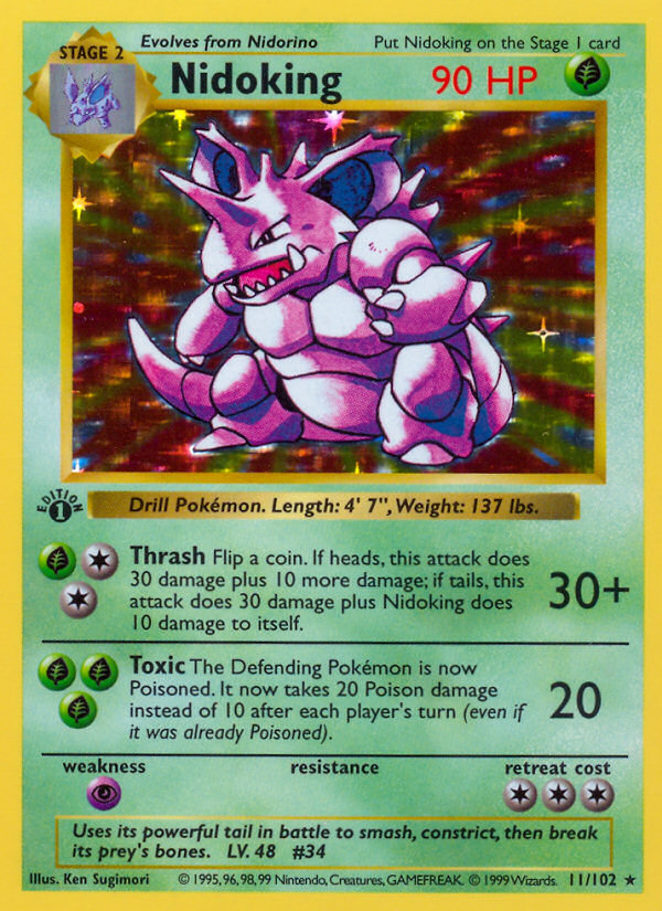 Nidoking [BASE1^UNL - 11]