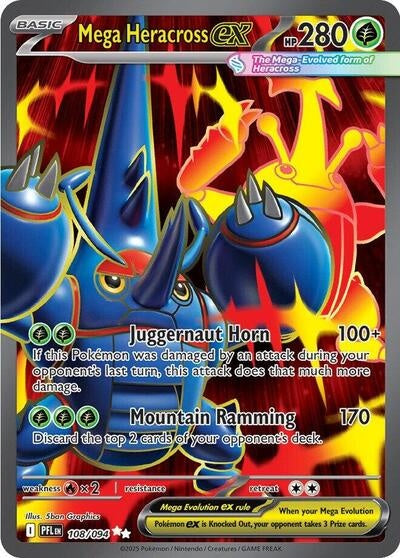 Mega Heracross ex [ME2 - 108]