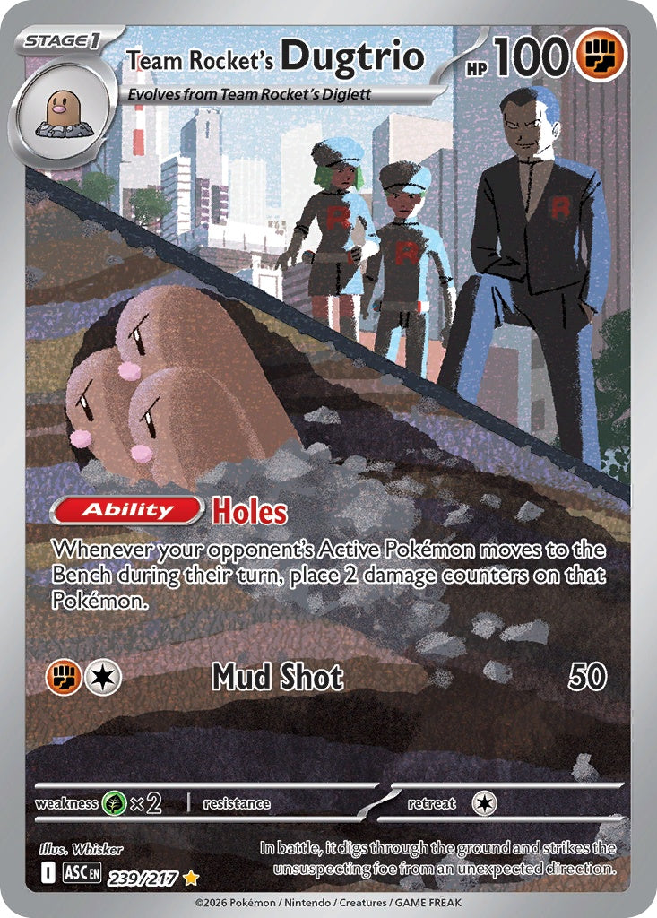 Team Rocket's Dugtrio [ME2PT5 - 239]