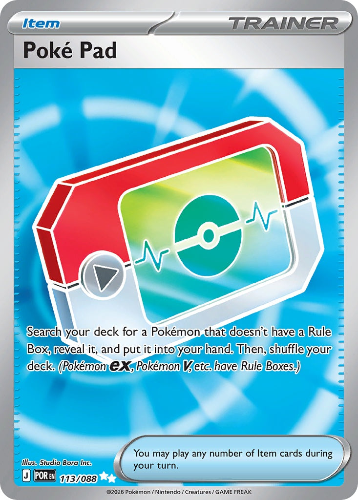 Poké Pad [ME3 - 113]